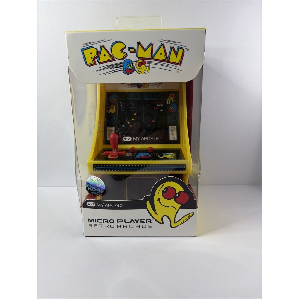 My Arcade DGUNL-3220 Pac-Man Hand Held Retro Arcade Machine - NEW Sealed - 6"